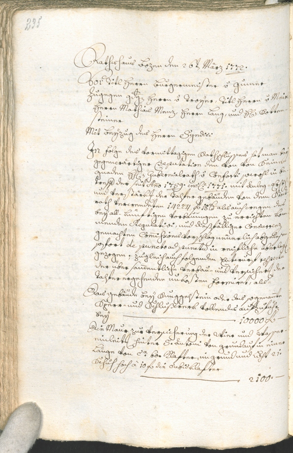 Archivio Storico della Città di Bolzano - BOhisto protocollo consiliare 1771/74 