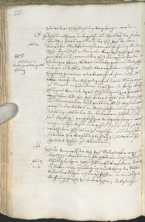 Archivio Storico della Città di Bolzano - BOhisto protocollo consiliare 1771/74 