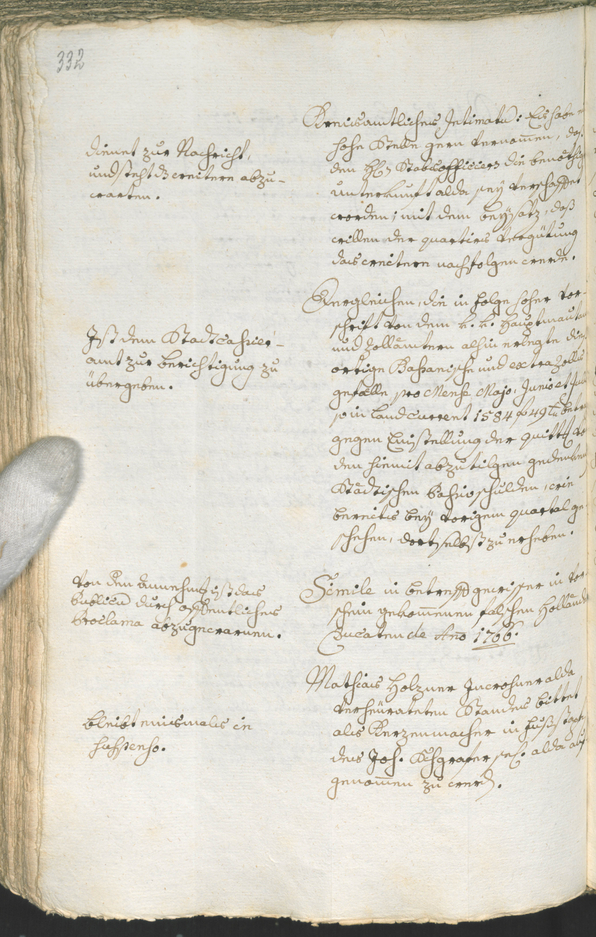 Archivio Storico della Città di Bolzano - BOhisto protocollo consiliare 1771/74 