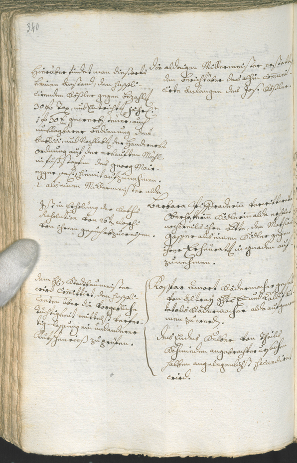 Archivio Storico della Città di Bolzano - BOhisto protocollo consiliare 1771/74 