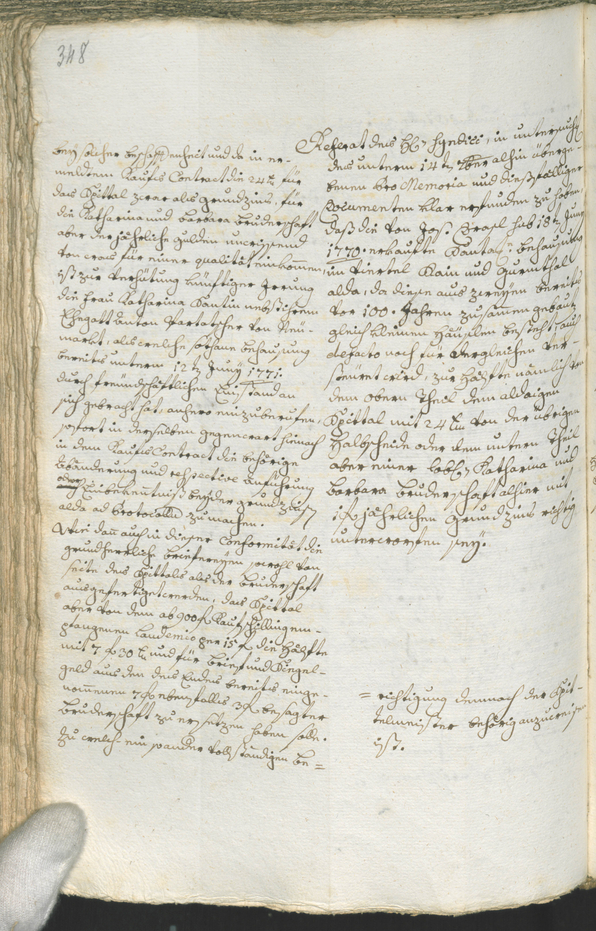 Archivio Storico della Città di Bolzano - BOhisto protocollo consiliare 1771/74 