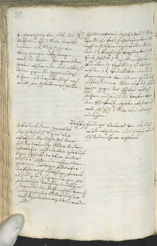 Civic Archives of Bozen-Bolzano - BOhisto Ratsprotokoll 1771/74 