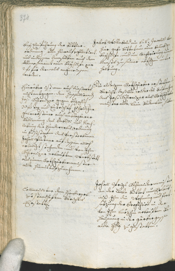 Civic Archives of Bozen-Bolzano - BOhisto Ratsprotokoll 1771/74 