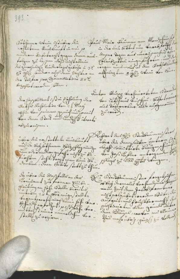 Archivio Storico della Città di Bolzano - BOhisto protocollo consiliare 1771/74 