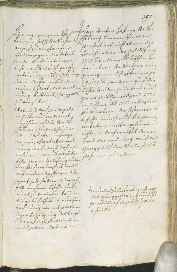 Archivio Storico della Città di Bolzano - BOhisto protocollo consiliare 1771/74 