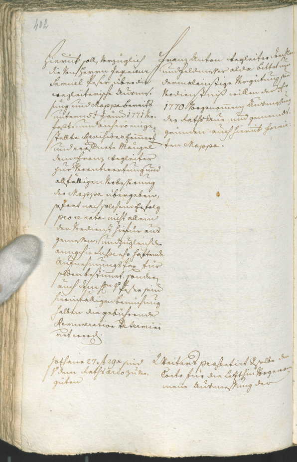 Archivio Storico della Città di Bolzano - BOhisto protocollo consiliare 1771/74 