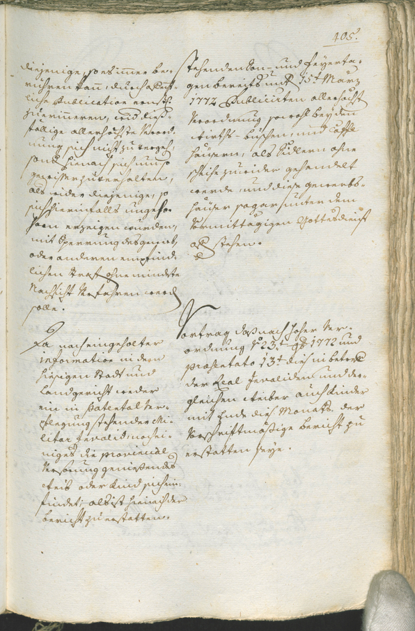 Civic Archives of Bozen-Bolzano - BOhisto Ratsprotokoll 1771/74 