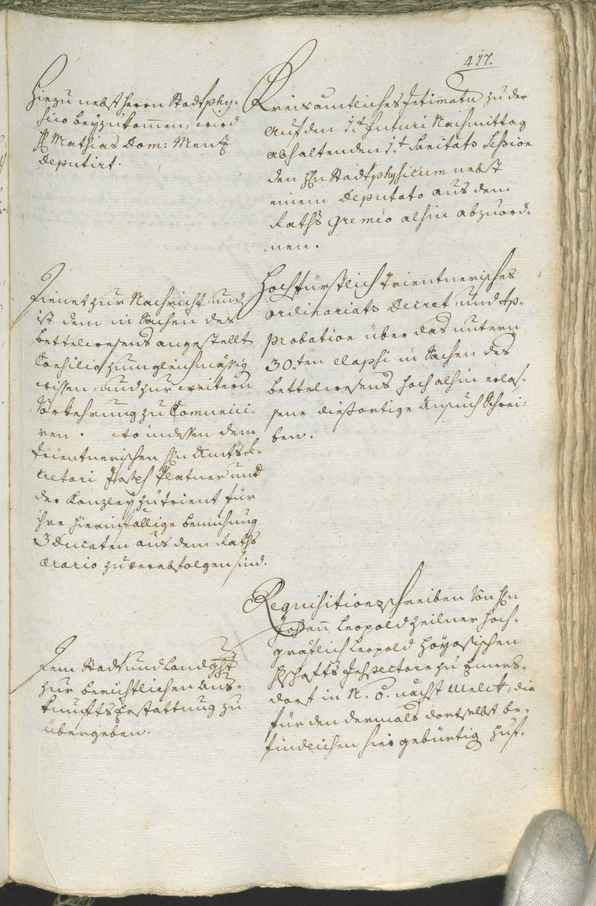 Archivio Storico della Città di Bolzano - BOhisto protocollo consiliare 1771/74 