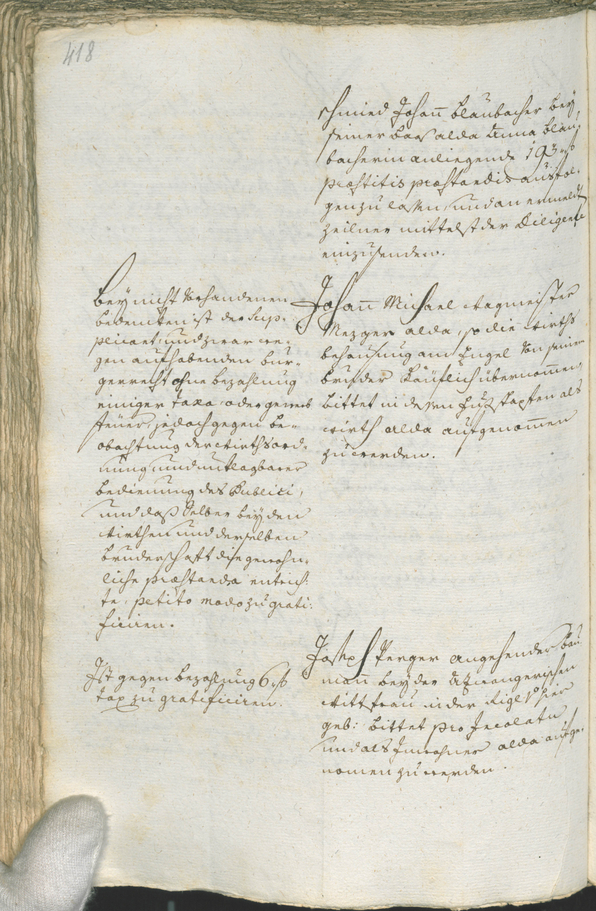 Civic Archives of Bozen-Bolzano - BOhisto Ratsprotokoll 1771/74 