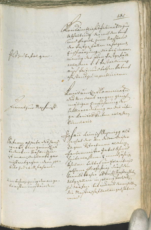 Civic Archives of Bozen-Bolzano - BOhisto Ratsprotokoll 1771/74 