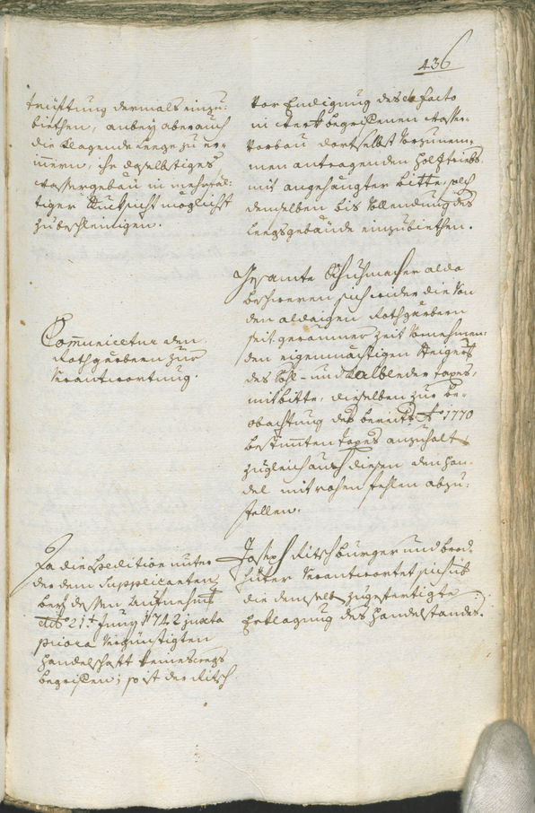 Civic Archives of Bozen-Bolzano - BOhisto Ratsprotokoll 1771/74 