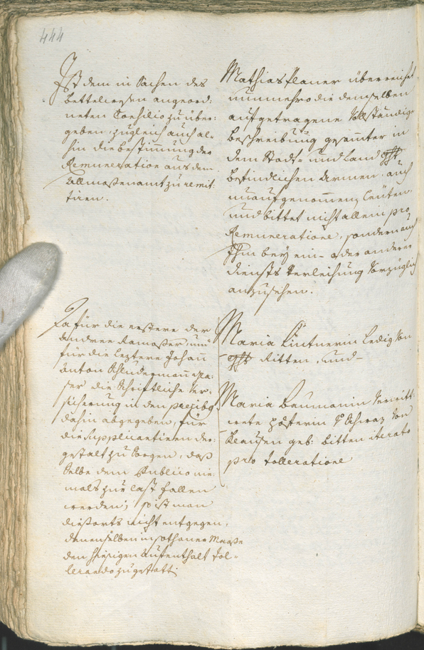 Civic Archives of Bozen-Bolzano - BOhisto Ratsprotokoll 1771/74 