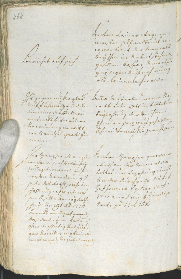 Archivio Storico della Città di Bolzano - BOhisto protocollo consiliare 1771/74 