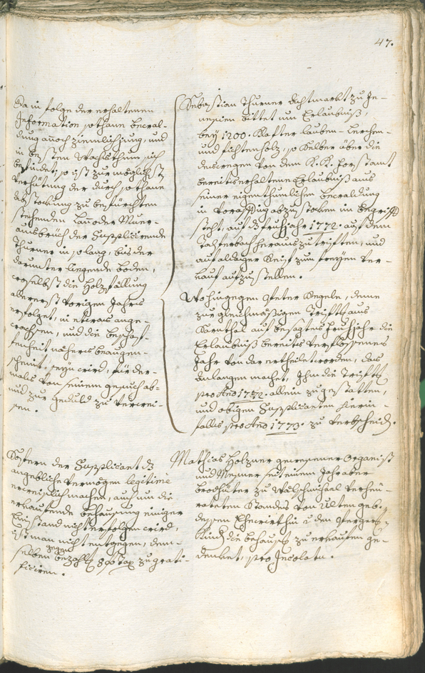 Archivio Storico della Città di Bolzano - BOhisto protocollo consiliare 1771/74 