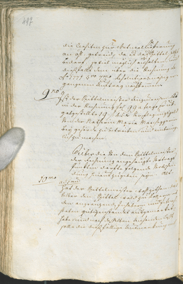 Archivio Storico della Città di Bolzano - BOhisto protocollo consiliare 1771/74 