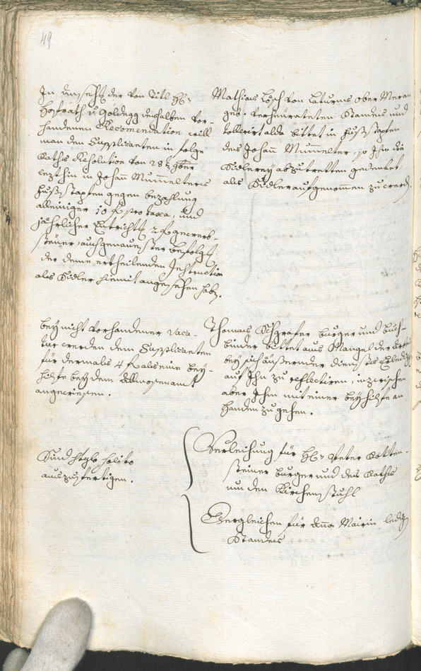 Civic Archives of Bozen-Bolzano - BOhisto Ratsprotokoll 1771/74 