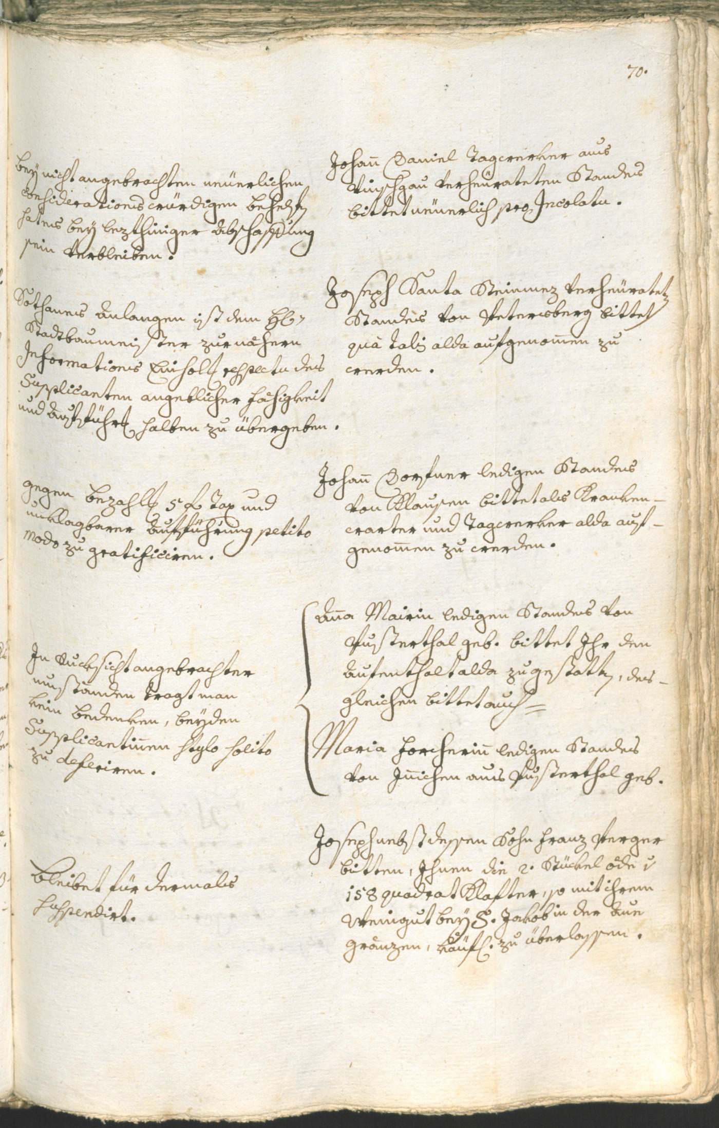 Stadtarchiv Bozen - BOhisto Ratsprotokoll 1771/74 