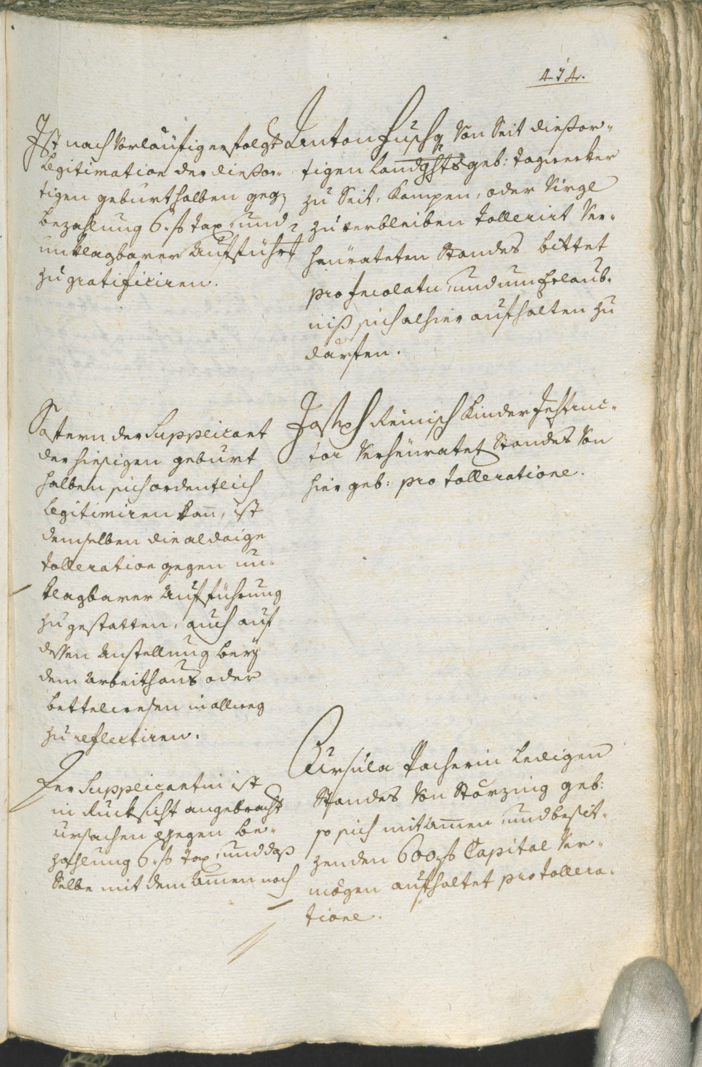 Civic Archives of Bozen-Bolzano - BOhisto Ratsprotokoll 1771/74 