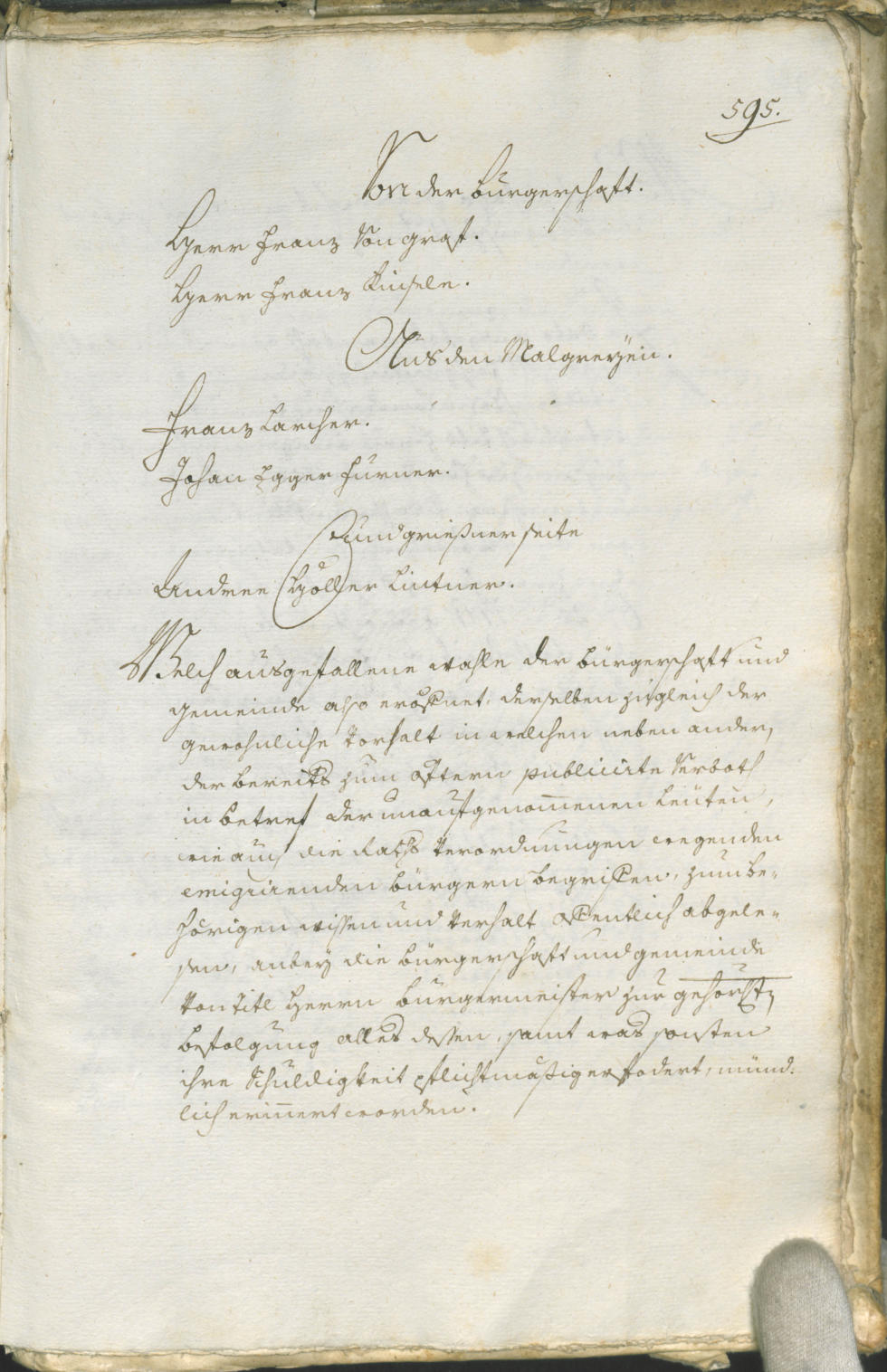 Civic Archives of Bozen-Bolzano - BOhisto Ratsprotokoll 1771/74 