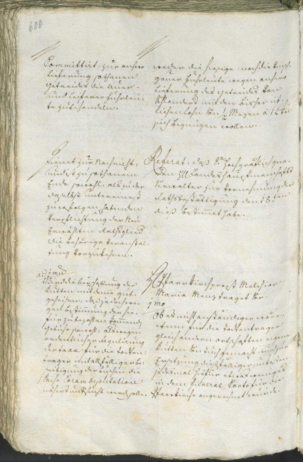 Stadtarchiv Bozen - BOhisto Ratsprotokoll 1771/74 