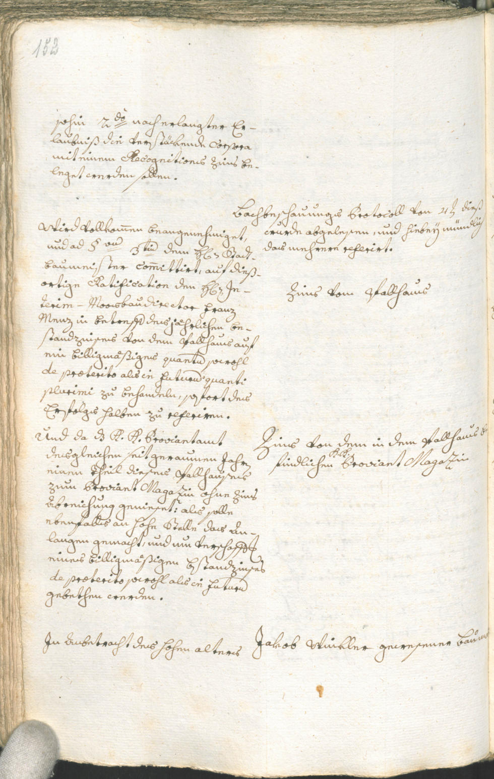 Archivio Storico della Città di Bolzano - BOhisto protocollo consiliare 1771/74 