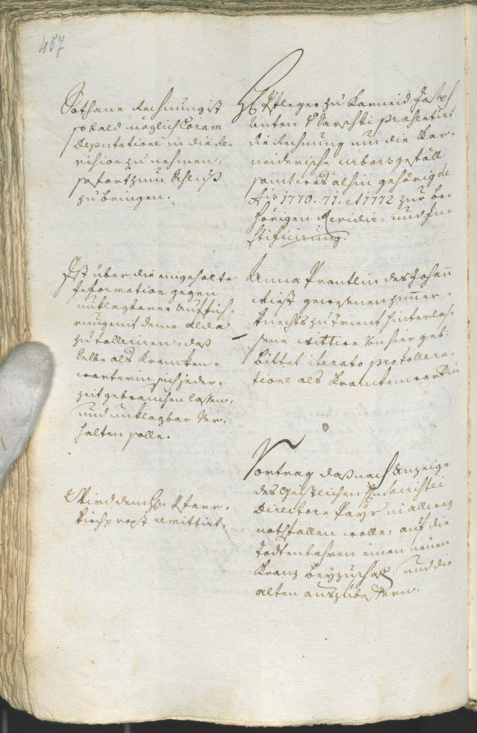 Civic Archives of Bozen-Bolzano - BOhisto Ratsprotokoll 1771/74 