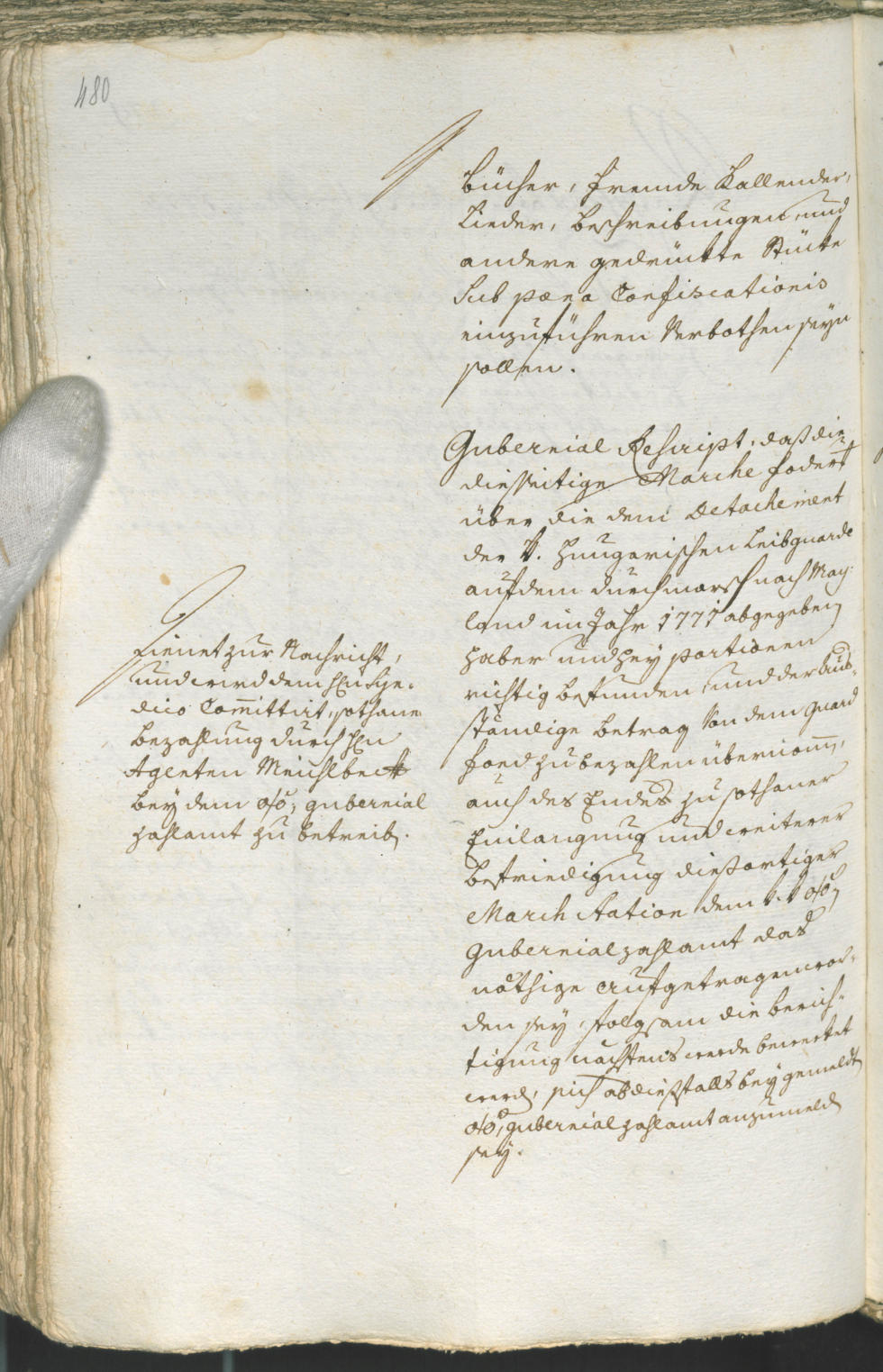 Civic Archives of Bozen-Bolzano - BOhisto Ratsprotokoll 1771/74 