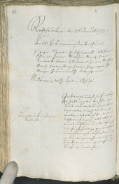 Archivio Storico della Città di Bolzano - BOhisto protocollo consiliare 1771/74 - 