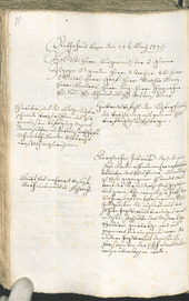 Civic Archives of Bozen-Bolzano - BOhisto Ratsprotokoll 1771/74 - 