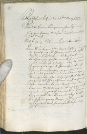 Archivio Storico della Città di Bolzano - BOhisto protocollo consiliare 1771/74 - 