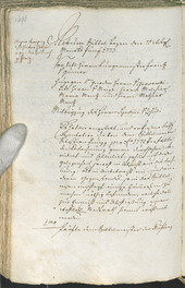 Archivio Storico della Città di Bolzano - BOhisto protocollo consiliare 1771/74 - 