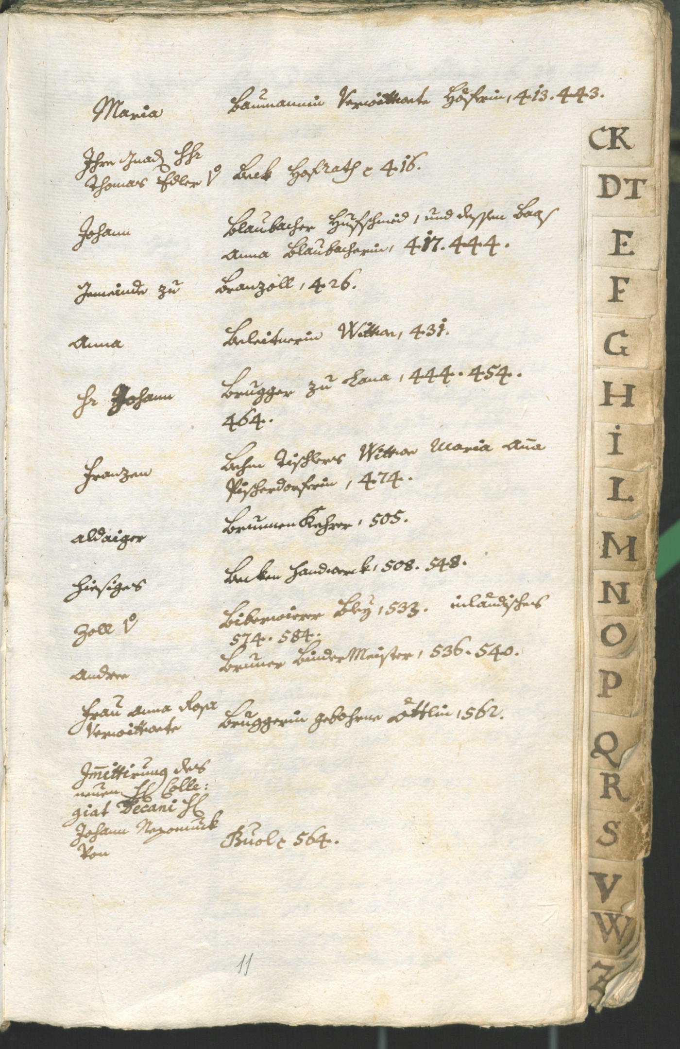 Stadtarchiv Bozen - BOhisto Ratsprotokoll 1771/74 